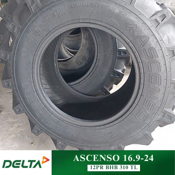 LỐP XE XÚC LẬT ASCENSO 16.9-24 12PR BHB310 TL R4